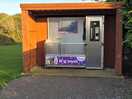 Dog grooming facilities.