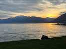 View from campsite