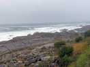 Rough seas.