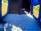 In side tent