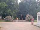 Entrance view. lovely playground in the middle of the grounds