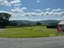 The view from our pitch.
