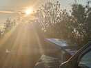 Sun setting