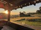 Sunrise from the kitchen