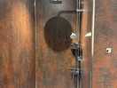 Shower in the enclosed bathrooms