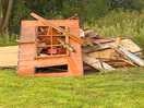 This is the wood as you come onto the site