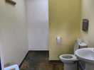 Unisex shower/toilet cubilce