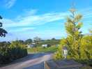 View of site from the toilet block