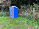 Portaloos and water taps are dotted all around the site.