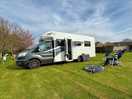 Parked up on the site behind the pub