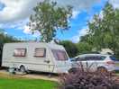 Lots of room for car and caravan