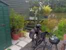 Bike outside the carp hut
