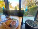 Breakfast in the conservatory