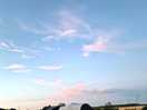 Sunset veiw from pitch