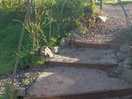 Pretty steps down to the facilities