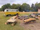 Heath’s van and the communal campfire