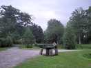 Picnic table outside kingfisher