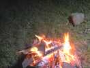 Little fire at the end of the night