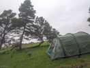 Our tent on site