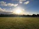 Sunrise from the top field.