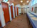 Ladies shower block