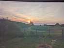 Sun setting