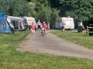 Good space between pitches. ideal site for children too.