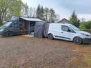 My micro camper and my friends sprinter camper
