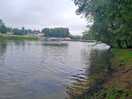 View looking upto the weir