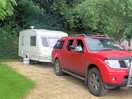 Plenty of room between each pitch and the water point was just behind our caravan so not far to walk