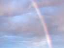 Lucky enough to see a rainbow