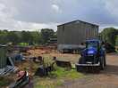 View from our kitchen window - our little boy loved to see the tractor!