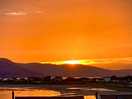 Unreal sunset view