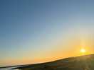 Sunset near site.