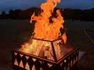 Off the floor fires allowed