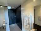 One of the family shower rooms