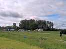 View towards main campsite from our pitch