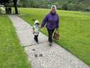 Enjoying a walk