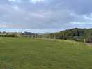 The view to horse field and woodland