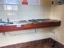 Washing up area