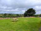 View towards entrance to the pitch. picnic bench just for use of the pitch