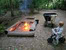 Grasshopper fire pit
