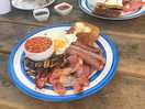 Lush cooked breakfast
