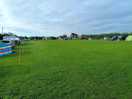 View of the field we stayed in from the toilet/shower block.