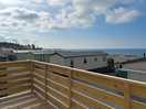 View from decking