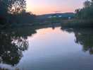 Fishing lake on site