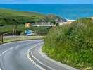 Road down to the site/ beach