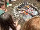 Kids campfire.