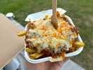 Chilli cheese loaded fries from the fabulous food truck
