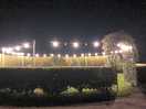 Lovely to look out on at night, there are fish there. lovely site